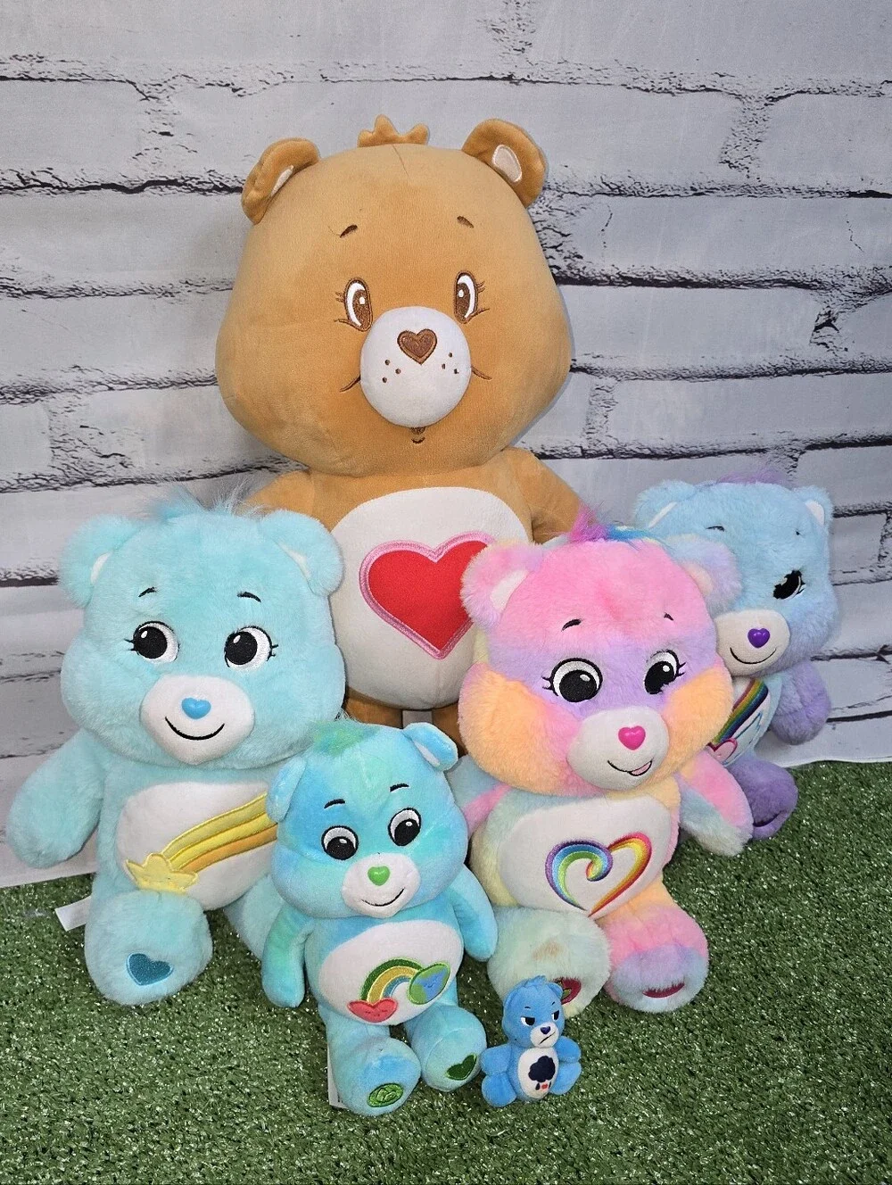 Care Bears 6 Piece Plush Bear Bundle